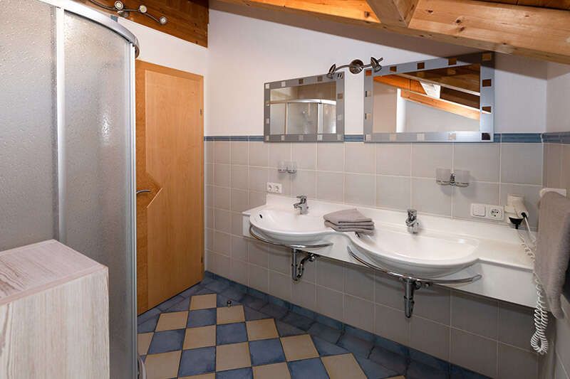 Appartement Salt Lake City mit Badezimmer und Dusche Tux Tirol