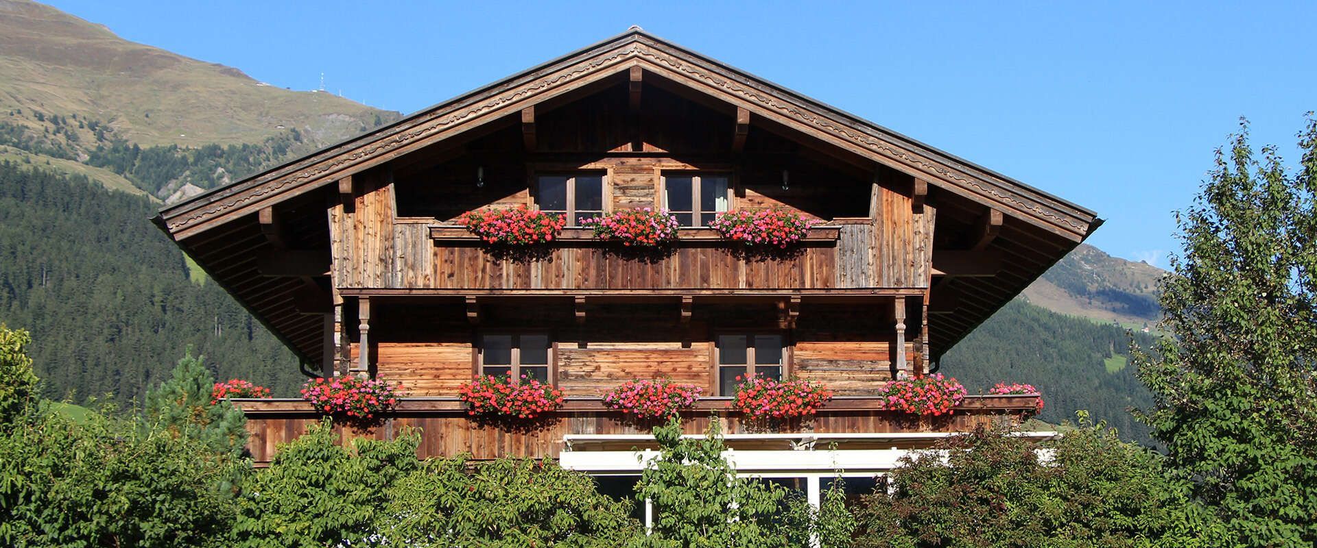 Appartements Bidner Tux Tirol Haus Aussenansicht
